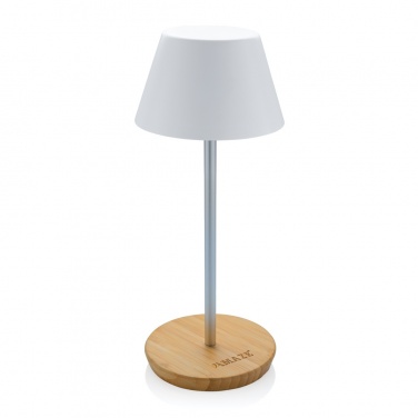 Logotrade promotional product picture of: Pure Glow RCS usb-rechargeable recycled plastic table lamp