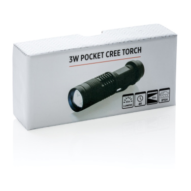 Logotrade promotional items photo of: 3W pocket CREE torch