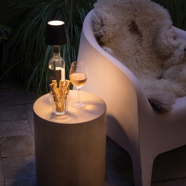Logo trade advertising product photo of: BottleGlow RCS recycled plastic bottle lamp