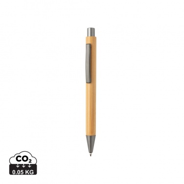 Logotrade promotional item image of: Slim design bamboo pen