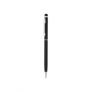 Logo trade corporate gifts picture of: Thin metal stylus pen