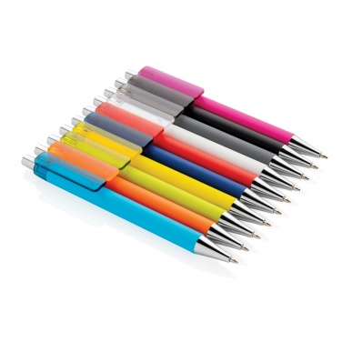 Logo trade promotional merchandise picture of: X8 smooth touch pen