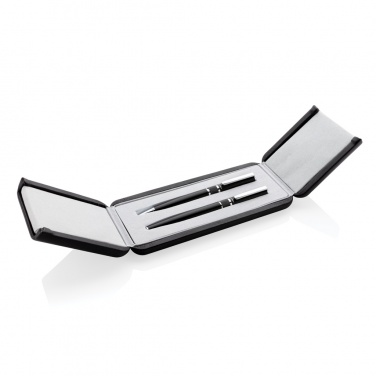 Logo trade business gifts image of: Swiss Peak deluxe pen set