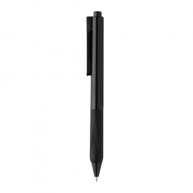 Logo trade advertising product photo of: X9 solid pen with silicone grip