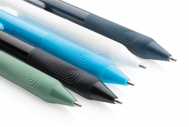 Logo trade promotional items picture of: X9 solid pen with silicone grip