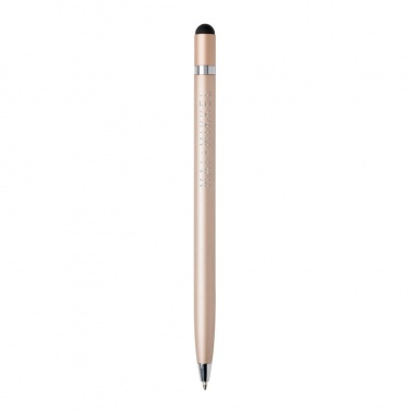 Logo trade promotional items image of: Simplistic metal pen