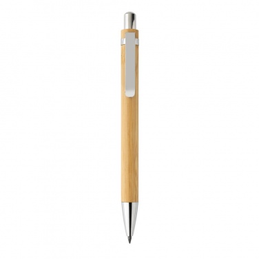 Logo trade promotional gifts picture of: Pynn bamboo infinity pen