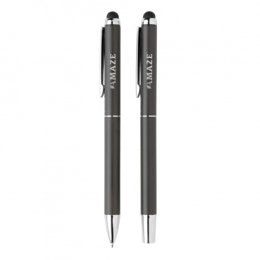 Logotrade promotional gifts photo of: Swiss Peak deluxe pen set in PU pouch