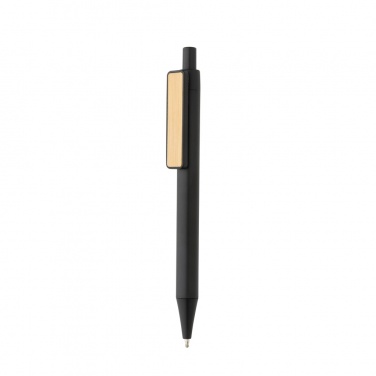 Logo trade promotional items picture of: GRS RABS pen with bamboo clip