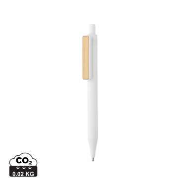 Logotrade promotional gift picture of: GRS RABS pen with bamboo clip