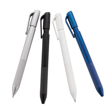 Logo trade promotional merchandise photo of: TwistLock GRS certified recycled ABS pen
