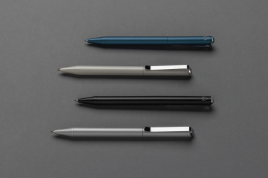 Logo trade promotional giveaways picture of: Xavi RCS certified recycled aluminium pen