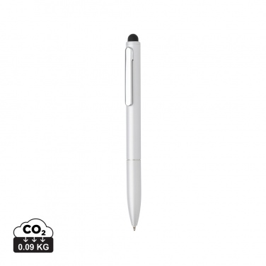 Logotrade advertising product image of: Kymi RCS certified recycled aluminium pen with stylus