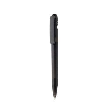 Logotrade promotional gift picture of: Devin GRS certified RABS pen transparent