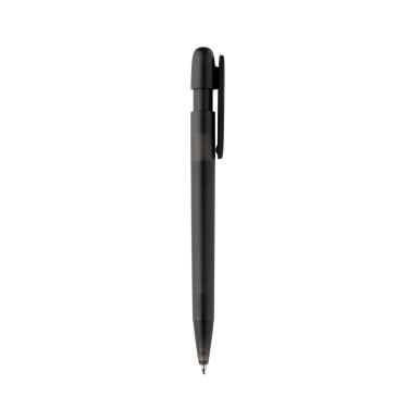 Logo trade promotional giveaways image of: Devin GRS certified RABS pen transparent