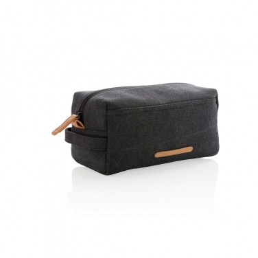 Logo trade promotional product photo of: Canvas toiletry bag PVC free