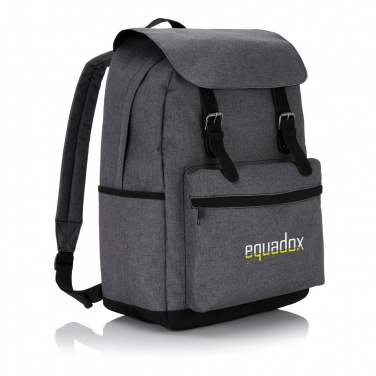 Logotrade advertising product picture of: Laptop backpack with magnetic buckle straps