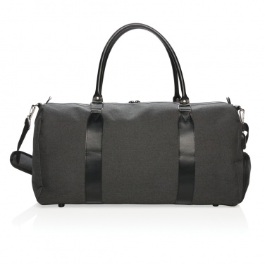 Logo trade business gifts image of: Weekend bag with USB A output