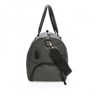 Logotrade promotional products photo of: Weekend bag with USB A output