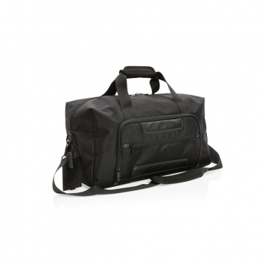 Logo trade promotional giveaways picture of: Swiss Peak AWARE™ RPET Voyager weekend bag