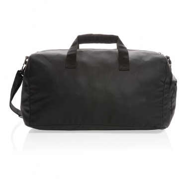 Logotrade promotional gift picture of: Fashion black weekend bag PVC free