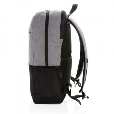 Logo trade promotional items image of: Modern 15.6" USB & RFID laptop backpack PVC free