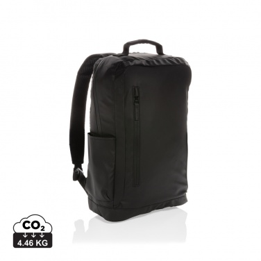 Logo trade promotional item photo of: Fashion black 15.6" laptop backpack PVC free