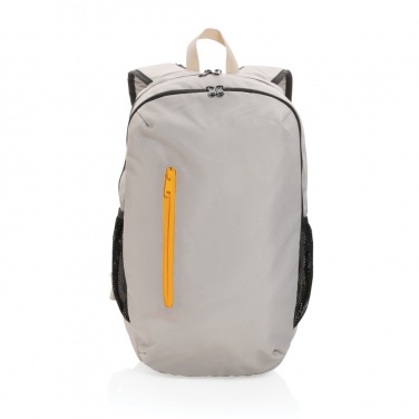 Logo trade advertising products image of: Impact AWARE™ 300D RPET casual backpack