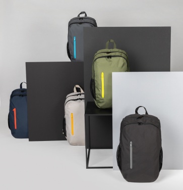 Logotrade advertising products photo of: Impact AWARE™ 300D RPET casual backpack