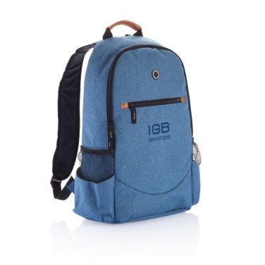 Logo trade promotional items image of: Fashion duo tone backpack