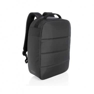 Logo trade corporate gifts image of: Impact AWARE™ RPET anti-theft 15.6" laptop backpack