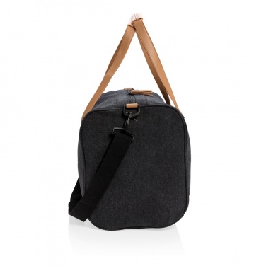 Logotrade advertising products photo of: Canvas travel/weekend bag PVC free