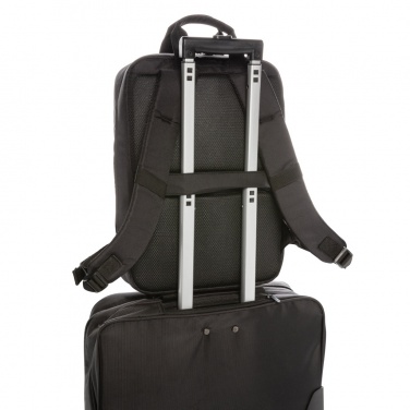 Logotrade promotional item picture of: Soho business RPET 15.6" laptop backpack PVC free