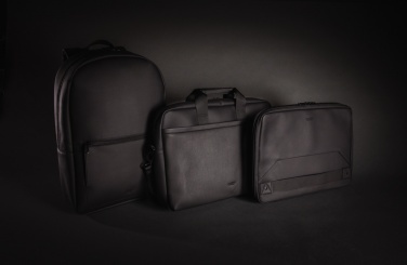 Logotrade promotional giveaways photo of: Swiss Peak deluxe PU laptop backpack PVC free