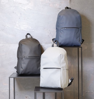 Logotrade business gift image of: Smooth PU 15.6"laptop backpack