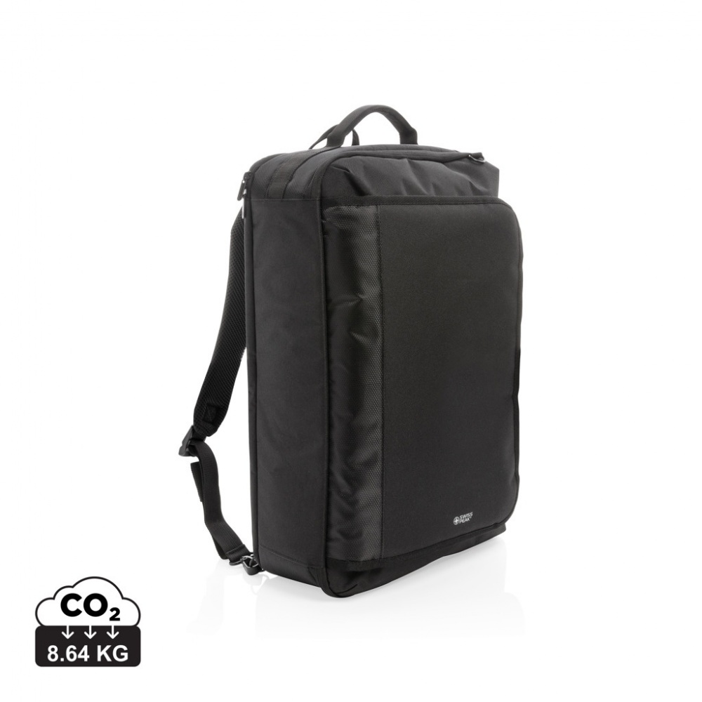 Logotrade promotional product picture of: Swiss peak convertible travel backpack PVC free