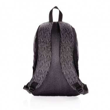 Logo trade corporate gifts picture of: AWARE™ RPET Reflective laptop backpack