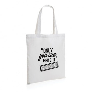 Logotrade corporate gifts photo of: Impact AWARE™ Recycled cotton tote 145g