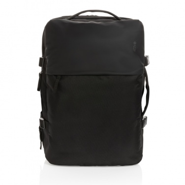 Logo trade promotional giveaways picture of: Swiss Peak AWARE™ RPET 15.6' expandable weekend backpack