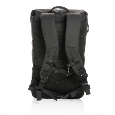 Logotrade corporate gift picture of: Impact AWARE™ RPET water resistant 15.6" laptop backpack