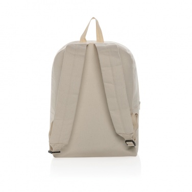 Logo trade promotional products image of: Impact Aware™ 285 gsm rcanvas backpack undyed