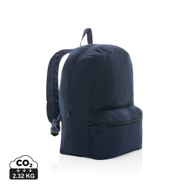 Logo trade promotional giveaways picture of: Impact Aware™ 285 gsm rcanvas backpack undyed