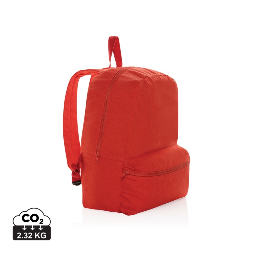 Logo trade business gift photo of: Impact Aware™ 285 gsm rcanvas backpack