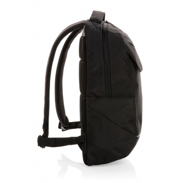 Logo trade promotional gift photo of: Swiss Peak Brooke AWARE™ RPET daily 15.6" laptop backpack