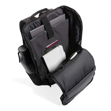 Logotrade promotional gifts photo of: Swiss Peak AWARE™ easy access 15.6'' laptop backpack