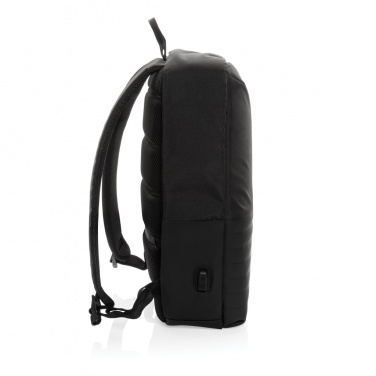 Logo trade promotional products picture of: Swiss Peak AWARE™ RFID anti-theft 15.6'' laptop backpack