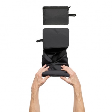 Logo trade promotional gifts image of: Dillon AWARE™ RPET foldable sports bag