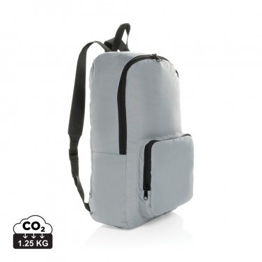 Logo trade advertising product photo of: Dillon AWARE™ RPET foldable classic backpack