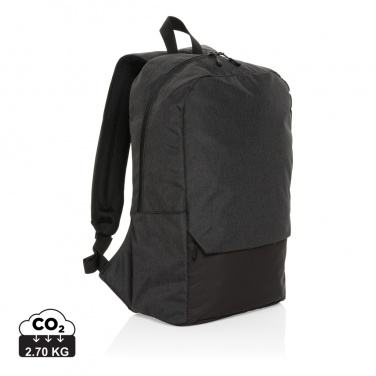 Logotrade business gift image of: Kazu AWARE™ RPET basic 15.6 inch laptop backpack