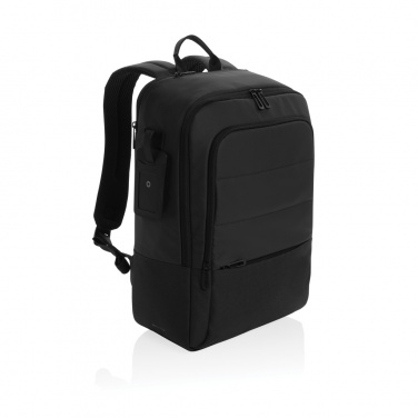 Logotrade promotional items photo of: Armond AWARE™ RPET 15.6 inch deluxe laptop backpack
